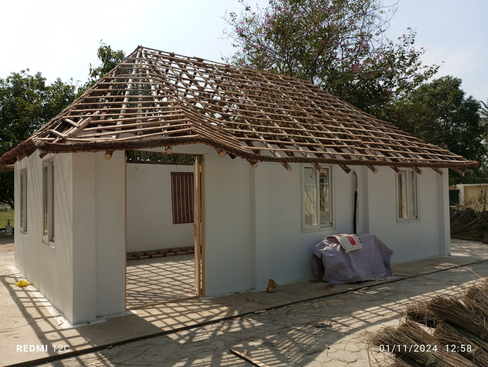 Resort and heritage kudisai work